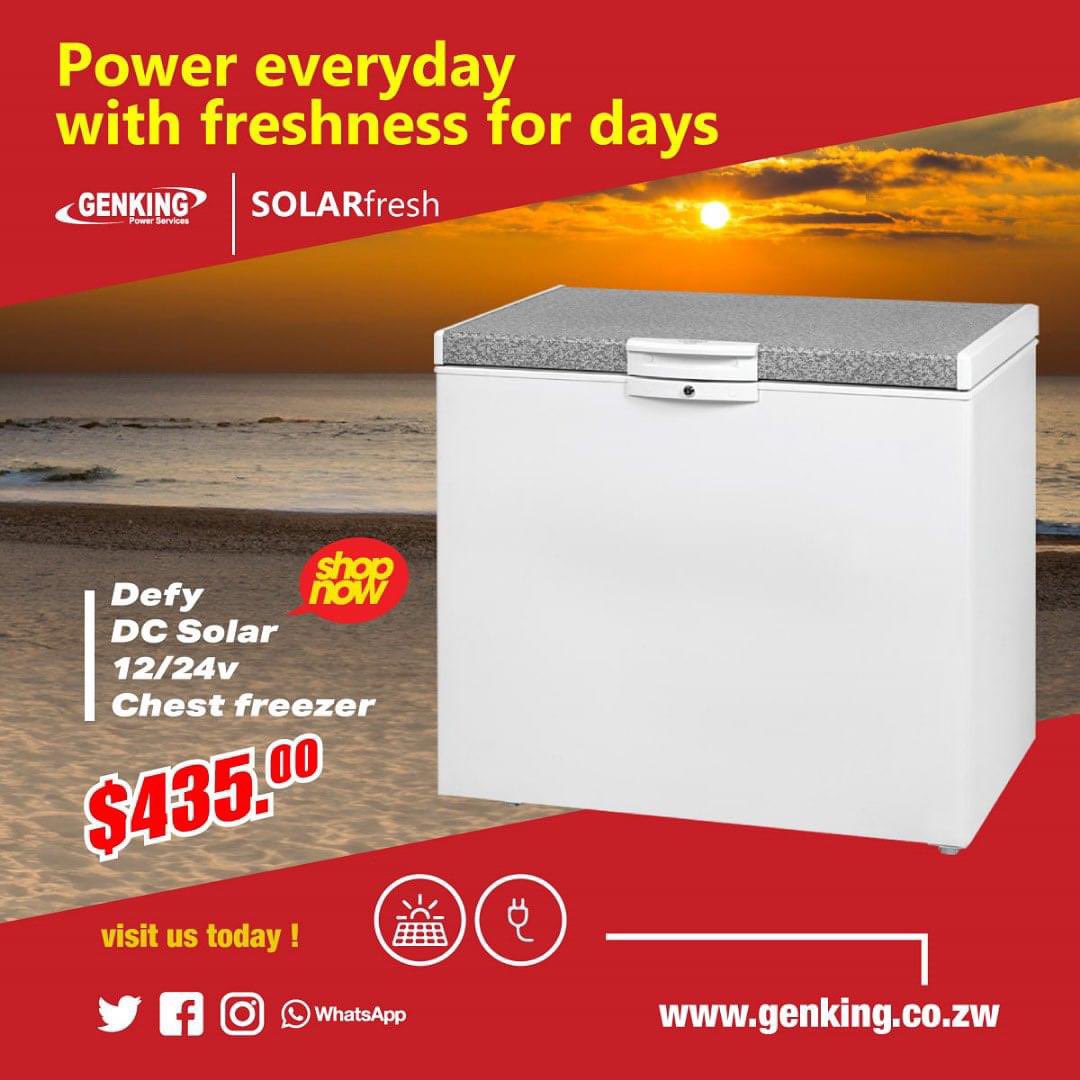 🌞 Introducing the Defy 210L (75W) Solar Freezer – the ultimate solution for off-grid cooling! Now available at all our stores, this innovative appliance harnesses the power of the sun to provide reliable and sustainable freezing wherever you are. Key features include: - 75W…