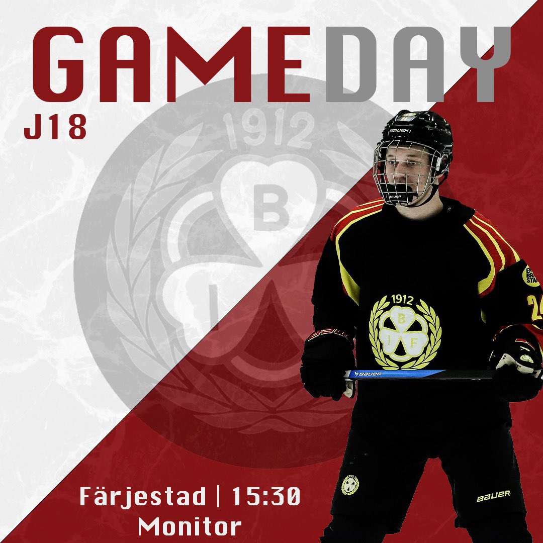 Match för samtliga lag idag när J20 möter Luleå, J18 tar emot Färjestad och U16 tar sig an Leksand på bortaplan 🐯