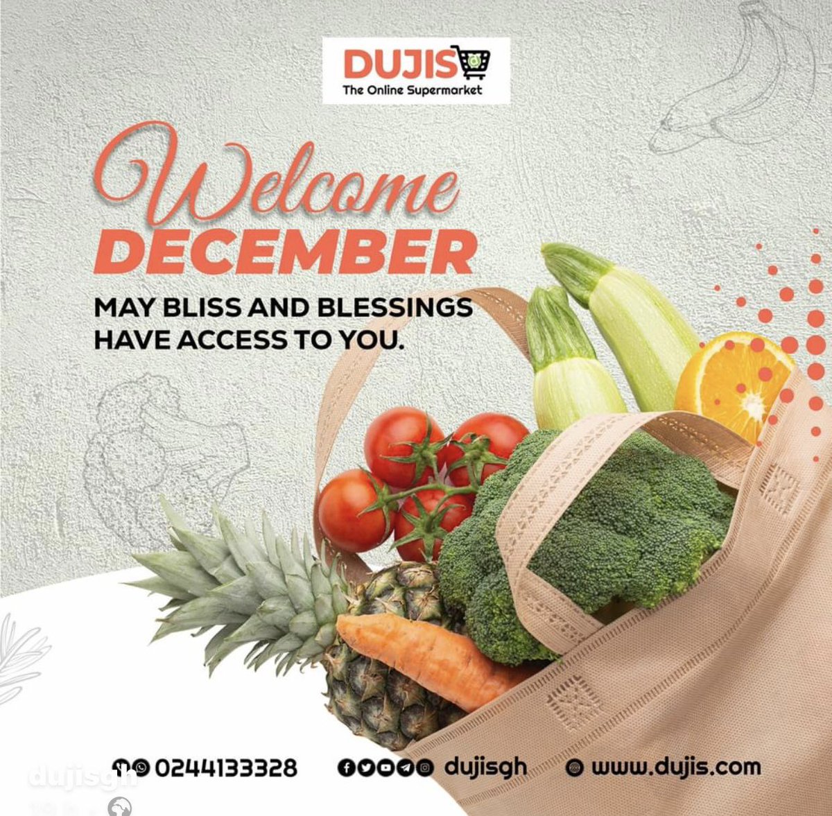 Mr_Laughtergh's tweet photo. Welcome December!
https://t.co/Cy5u5VWAcv, The Online Supermarket wishes you a month full of new opportunities and good news. May bliss and blessings have access to you.
#ann_ita1
#mrlaughter #mrlaughtergh
#zionfelix https://t.co/KWHEt4SHpb