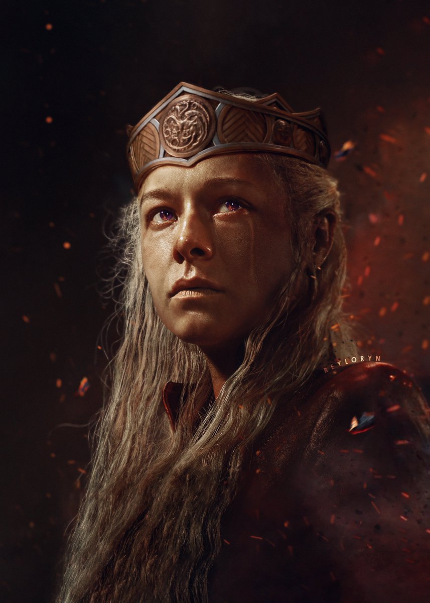 Queen Rhaenyra Targaryen is back 🖤🔥