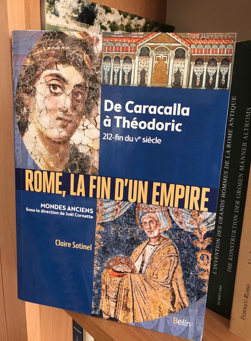 ValeriaAugusta8's tweet image. Jour 2 du #CalendrierDeLavent : l&apos;excellente collection &quot;Mondes anciens&quot; @Belin_editeur avec le volume consacré à l’Antiquité tardive. Un beau livre avec ses nombreuses illustrations et surtout avec un contenu scientifique à jour. #CalendrierAvent