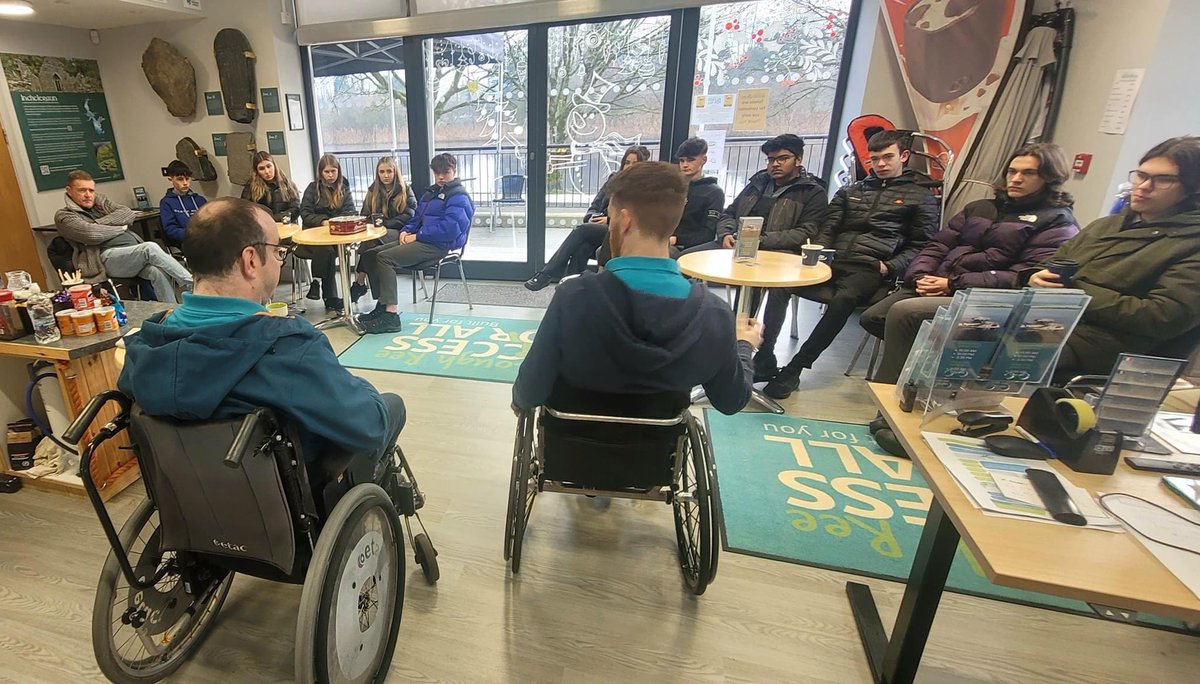 What a week it’s been: we marked #DisabilityAwarenessWeek with a super awareness check-up performed by our own Mark and students from @LanesboroughNew Tomorrow is International Day for Persons with Disabilities 
#IDPWD23 #Inclusion #IWAAdvocacy.