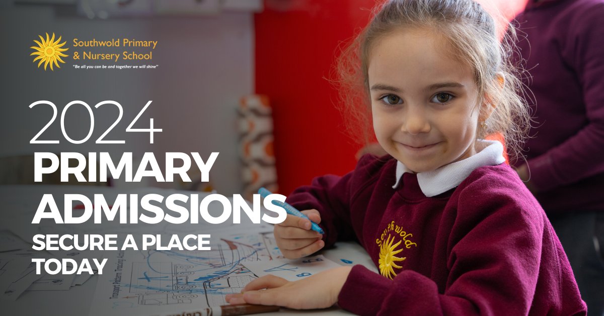 Southwold Primary School is a great place for your child to learn. We have an exceptional staff, support and nurture each student, and deliver a top-quality education. Find out how you can apply here: ayr.app/l/LsQF
#Schoolopenevening #primarySchool