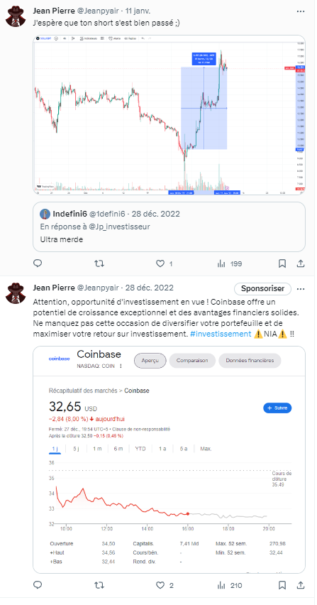 Jeanpyair's tweet photo. Rétrospectivement parmis les 2 actifs qui ont le mieux performé de l'année : + de 600% pour le Solanna et + de 300% pour Coinbase https://t.co/T62YeKnYsi