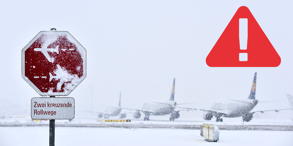 MUC_Airport's tweet photo. ⚠️⚠️Kein Flugverkehr bis morgen, 03.12. 6 Uhr ⚠️⚠️
Aufgrund der anhaltenden starken Schneefälle wird bis voraussichtlich morgen, 03.12. 6 Uhr kein Flugverkehr stattfinden. https://t.co/HRxWLlqY3p