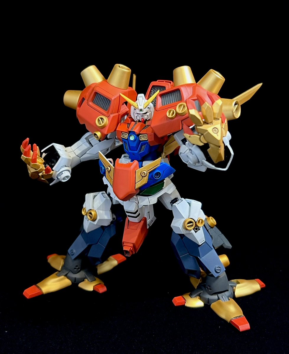 moke_common's tweet image. #ARMsCoreBuild
#コアガンダム
#ガンプラ
完成しました!ライジングガンダム×SDデビルガンダム‼
機体名『レイジングガンダム』です!
コア・ライジングとデビルガンダムアーマーがドッキングすることで最終形態を模した【レイジングガンダム】が誕生します!