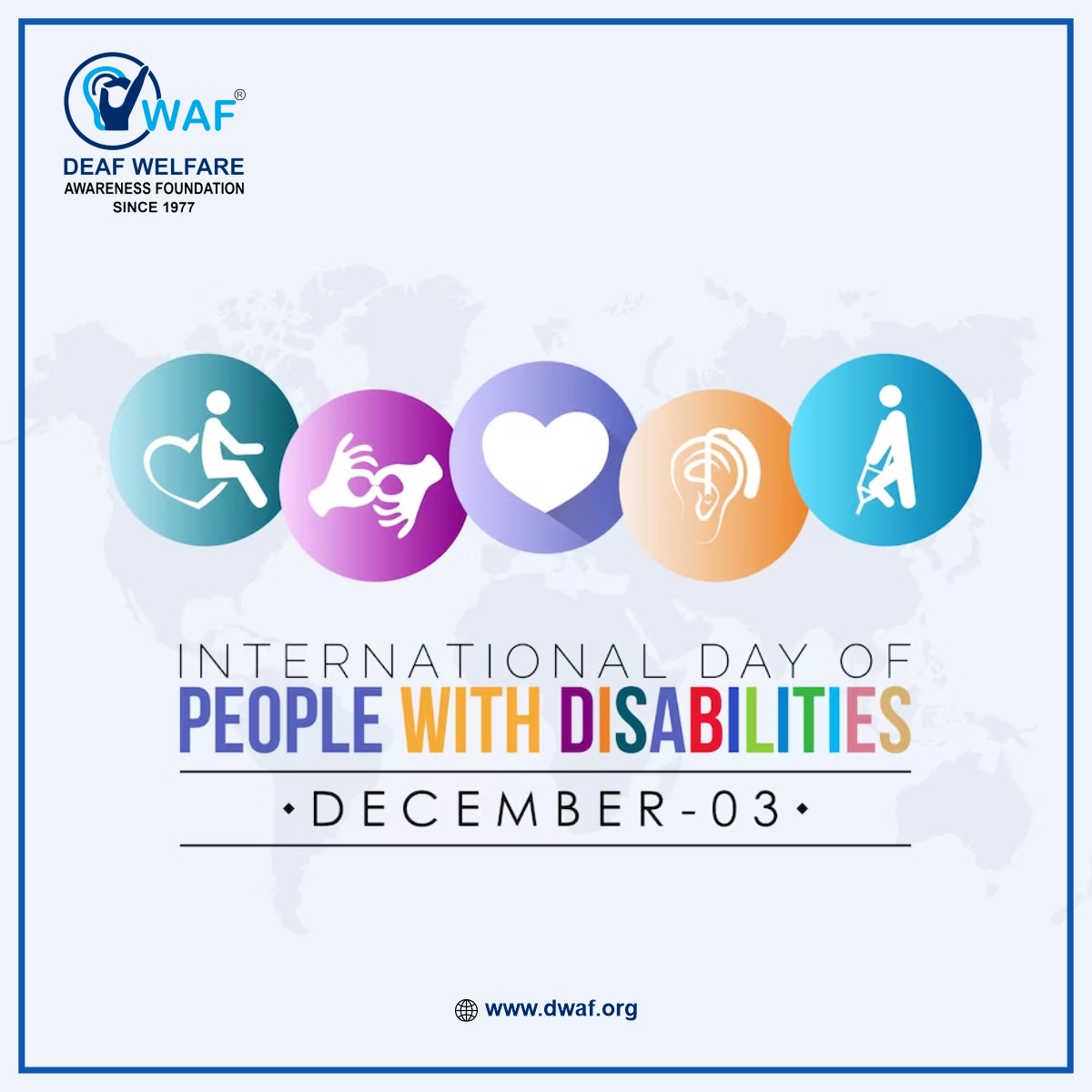 DWAF786's tweet photo. 🌐✨#2023: Celebrating Diversity &amp; Inclusion! 🌈💙On this International Day of Persons with Disabilities, let's unite to honor unique abilities, raise awareness, and promote accessibility. Every story, every voice matters. #InclusionMatters #IDPD #DisabilityAwareness 🌟🤝🎉 https://t.co/GjNbaMqJbI