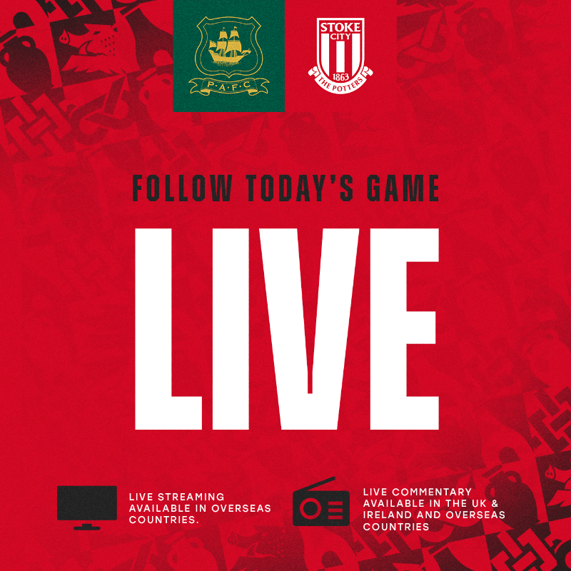 stokecity's tweet photo. Whether you're at home or away, follow the Potters today.

📺 Overseas 
🎧 UK &amp; Ireland