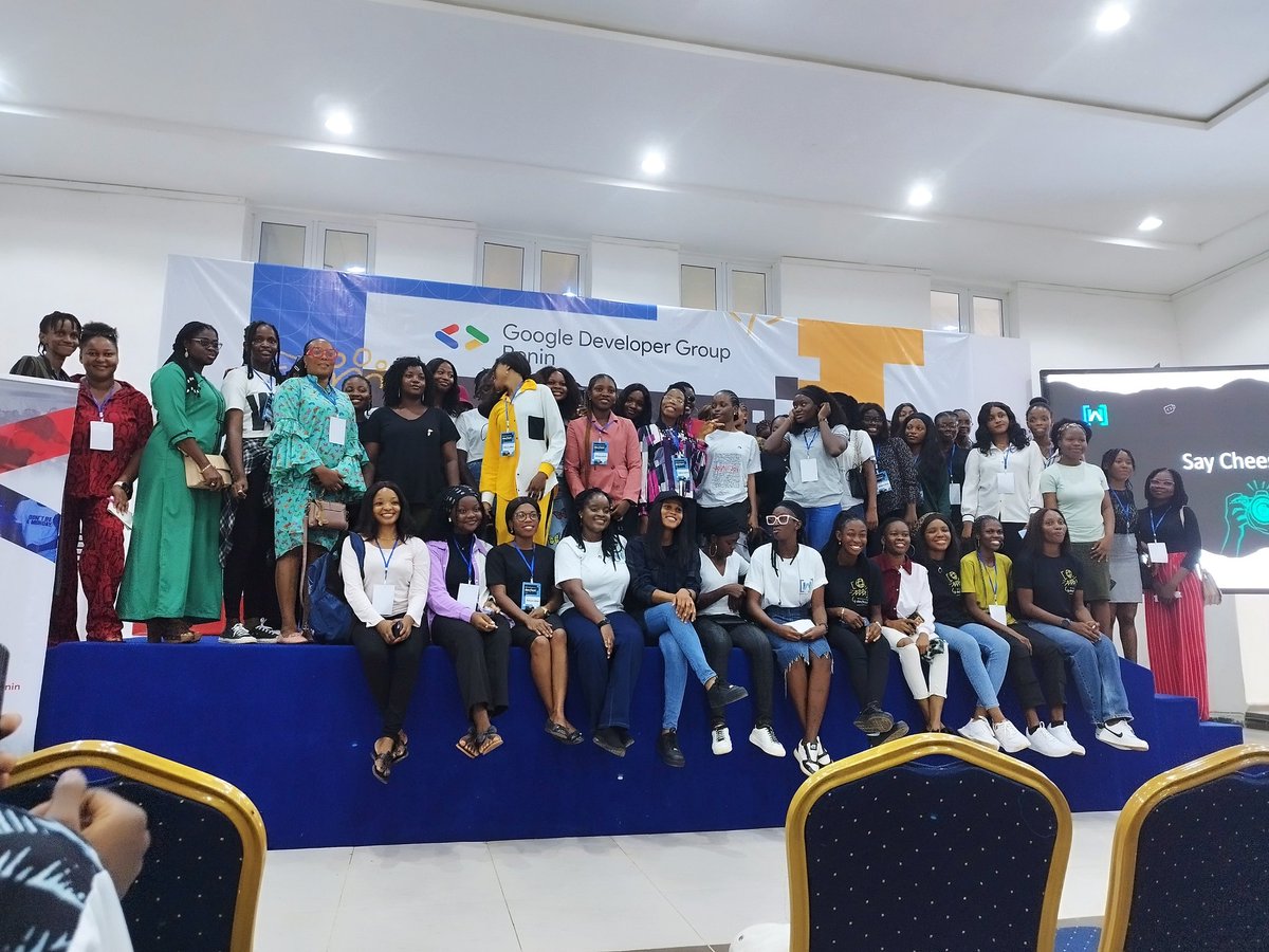 GetMoreSale's tweet photo. #DevFest2023
#DevFestBenin23
#GDGBenin
devfest 2023 benin going well, nice to be here again and connect with a lot of tech gurus https://t.co/k81VSTRqW6