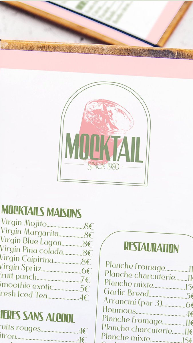 fiona__maria's tweet photo. Jour 2 : un bar a cocktail sans alcool ✨😌 https://t.co/MR90ilkk07