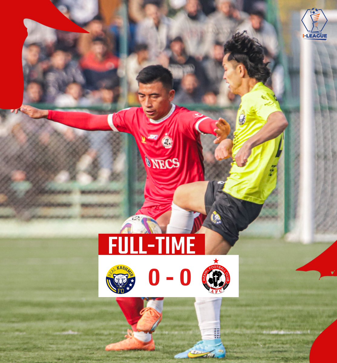 AizawlFC's tweet photo. Point Shared at TRC Turf
#AizawlFC #ThePeoplesClub #mpl10 https://t.co/Ucd5A3Wfep
