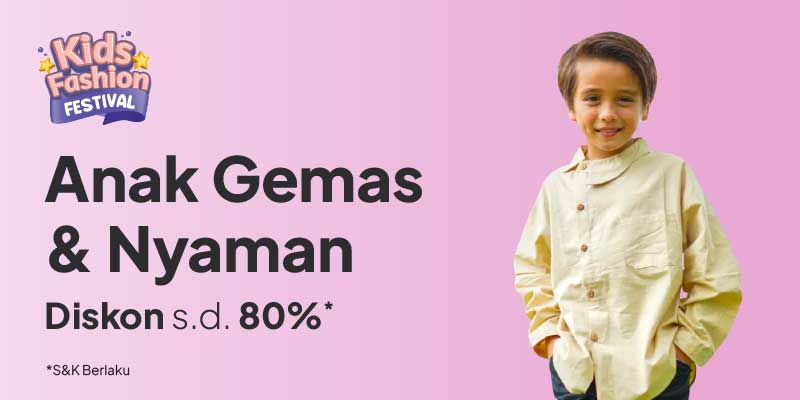 tokopedia's tweet photo. Ada yang gemas-gemas nih!
DISKON s.d. 80% buat beli outfit anak di Kids Fashion Festival!
Buruan meluncur ke sini Bund >>> https://t.co/AGn0N6zG83
#kidsfashionfestival #mombaby #promotokped https://t.co/I0CNV2H3JS