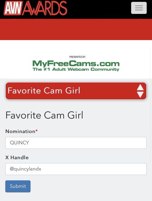 Nominate me for a AVN award 💕  https://t.co/GWyrr35VOZ https://t.co/En2GYNFa3E