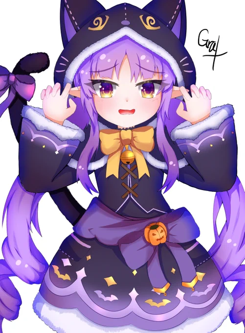 #プリコネR #プリコネファンアート照れながらガオーするキョウカちゃん!あとフォロワー1500人ありがとうございます!頑張ります! 