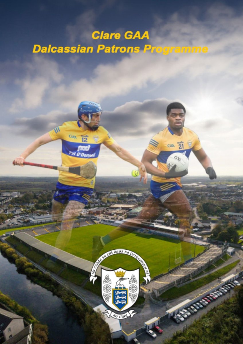 GaaClare's tweet photo. On Tuesday morning last Clare GAA launched the Dalcassian Patrons Programme - a support initiative for the redevelopment of Clare GAA facilities. Members will gain exclusive access to a range of benefits and experiences with Clare’s flagship sides. https://t.co/G8iOqitApU