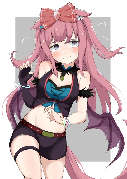 お題より月下の悪魔コスデジたん!