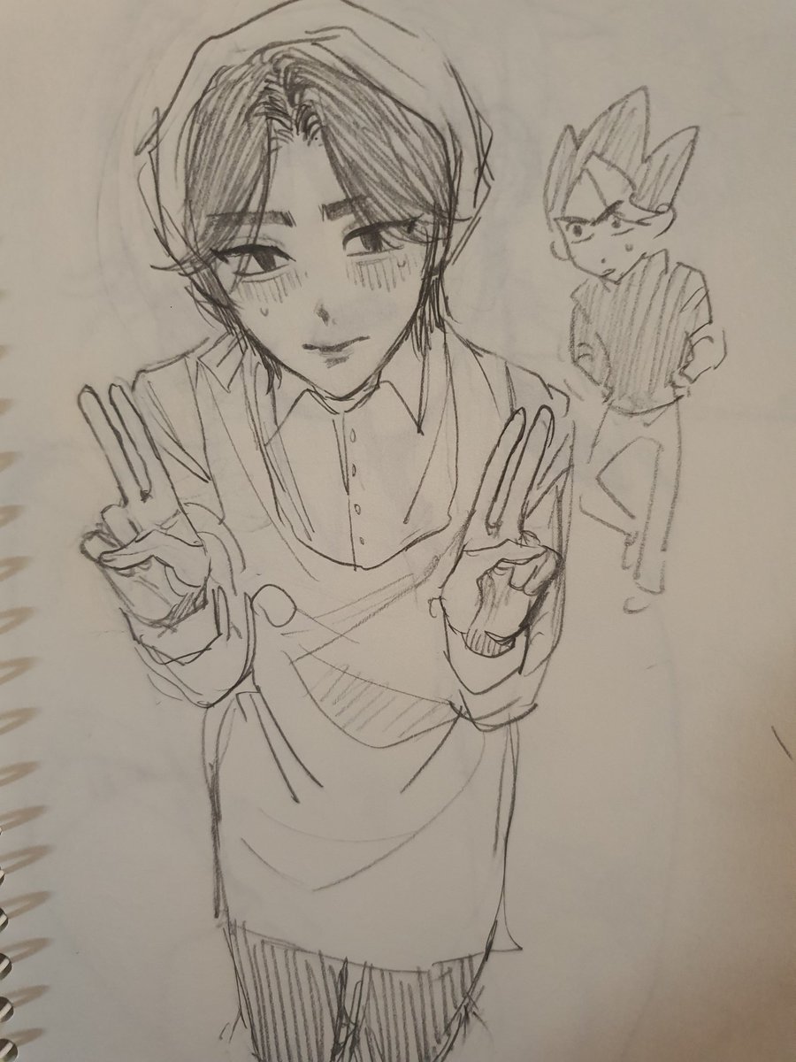 예전에 그린 준범이