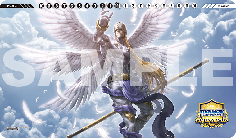 2023 Championship Finals Playmats] The culmination of the 2023 Organized  Play season is finally here! Our first playmat to reveal today is the  Angemon themed Participation Playmat Prize (EU, LA, OCE)!  https://t.co/EJzr57EVbw #