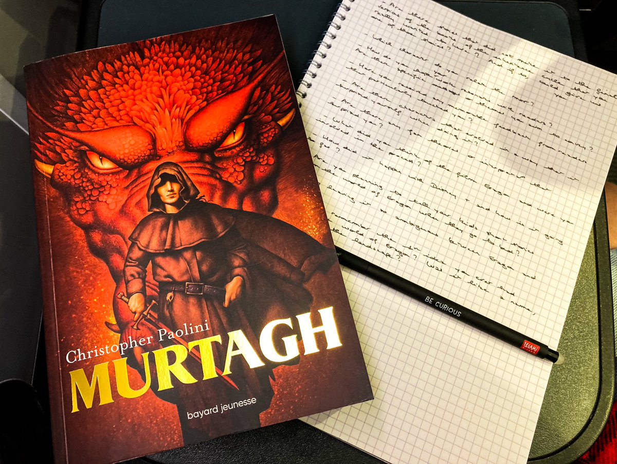 Sasha Donnier (she/her) (@sashadonnier) on Twitter photo En route to Paris to meet <a href="/paolini/">Christopher Paolini</a> for the first time! Ecstatic about it! Grateful to <a href="/BayardEditionsJ/">Bayard Jeunesse Éditions</a> for this incredible gift 🥲! #Murtagh #Inheritancecycle En route to Paris to meet <a href="/paolini/">Christopher Paolini</a> for the first time! Ecstatic about it! Grateful to <a href="/BayardEditionsJ/">Bayard Jeunesse Éditions</a> for this incredible gift 🥲! #Murtagh #Inheritancecycle