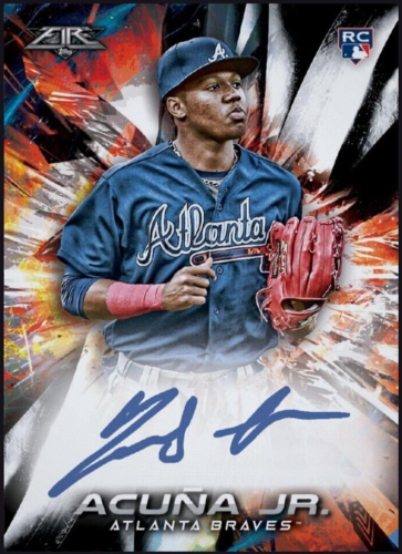 2018 Topps Fire Signature Rookie RARE - Ronald Acuna Jr RC AUTO MLB Digital Card

Shop now: ebay.com/itm/1859978669…
.
.
.
.
.
.
.
.
.
.
.
.
.
.
.
.
#AcunaRookieCard #ToppsFireSignature #MLBDigitalCollectible #BaseballMemorabilia #SportsCardInvesting