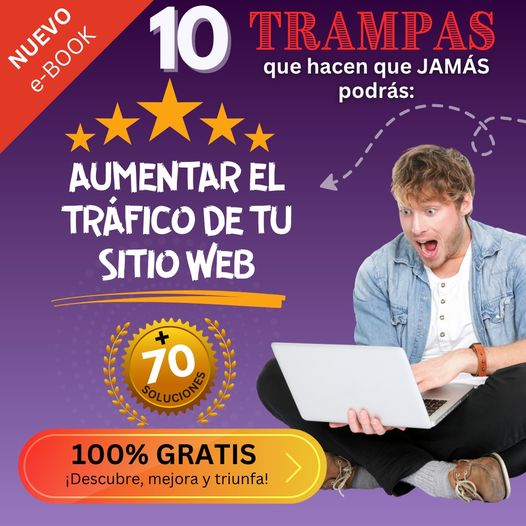 masterclass67's tweet image. Nuestro 𝗲𝗕𝗼𝗼𝗸 𝗴𝗿𝗮𝘁𝘂𝗶𝘁𝗼 "Acelera tu tráfico - Atrae más visitantes y potencia tus ventas" te enseñará cómo aumentar rápidamente el tráfico de tu sitio web. Conocemos las 10 trampas comunes en las que caen los dueños de sitios web.

luisruizmarketing.com/tienes-un-siti…