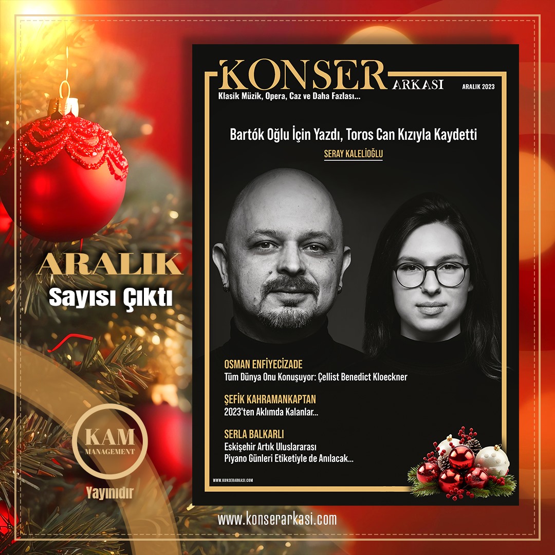 🎄✨🎶 KONSER ARKASI MÜZİK DERGİSİ ARALIK SAYISI YAYINDA 🎄✨🎶

Yine dopdolu bir Aralık sayısı ile karşınızdayız:

👉🏼 konserarkasi.com/3d-flip-book/a… 👈🏼

‼️Ücretsiz‼️ dergimizi hiçbir kayıt, abonelik vs. gibi prosedürler olmaksızın online okuyabilir ya da cihazınıza indirilebilirsiniz