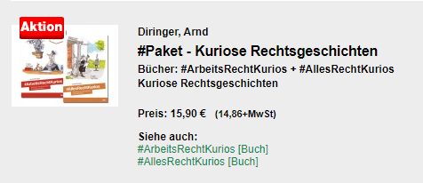 Arnd_Diringer's tweet image. #Paket - Kuriose Rechtsgeschichten
Erhältlich im Shop von Huss-Medien: huss-shop.de/item/Paket-Kur…
#Weihnachtsgeschenke