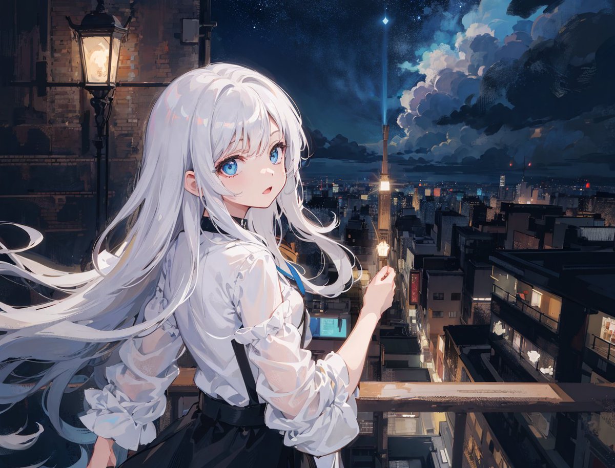 YamatakaAIart's tweet photo. 夜景 #AIイラスト https://t.co/MYQZZaGnPU