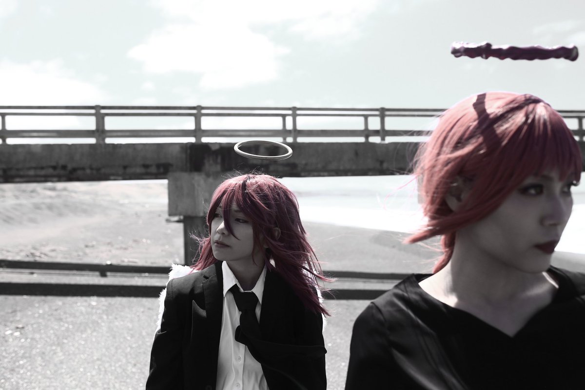 6ty6ty6's tweet photo. 天使を召喚する

Makima&amp;phx: me
Angel: @miann023 

#chainsawman 
#makima 
#akiangel 
#angeldevil 
#チェンソーマン
#マキマ https://t.co/QDKm8YGtEd