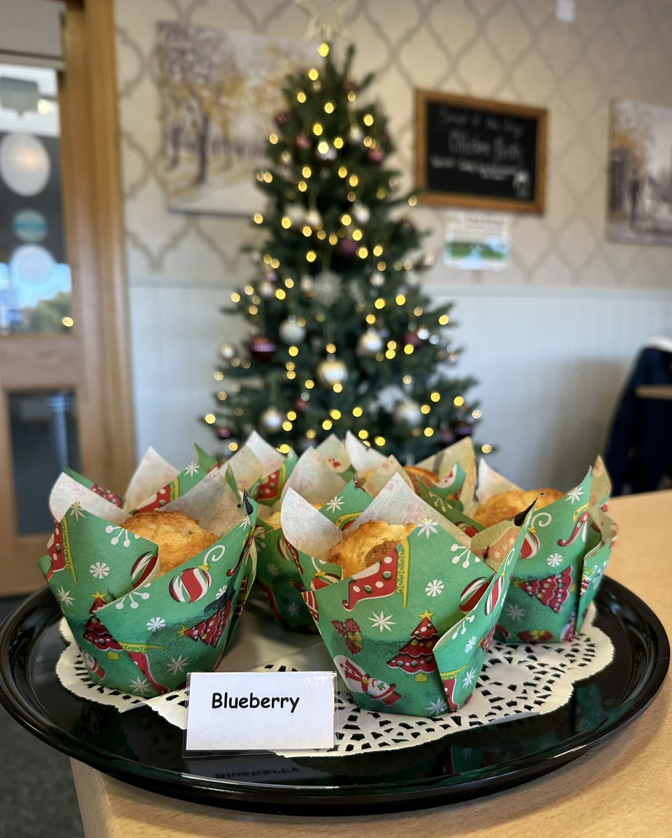 May your day be as sweet as a blueberry muffin 😋