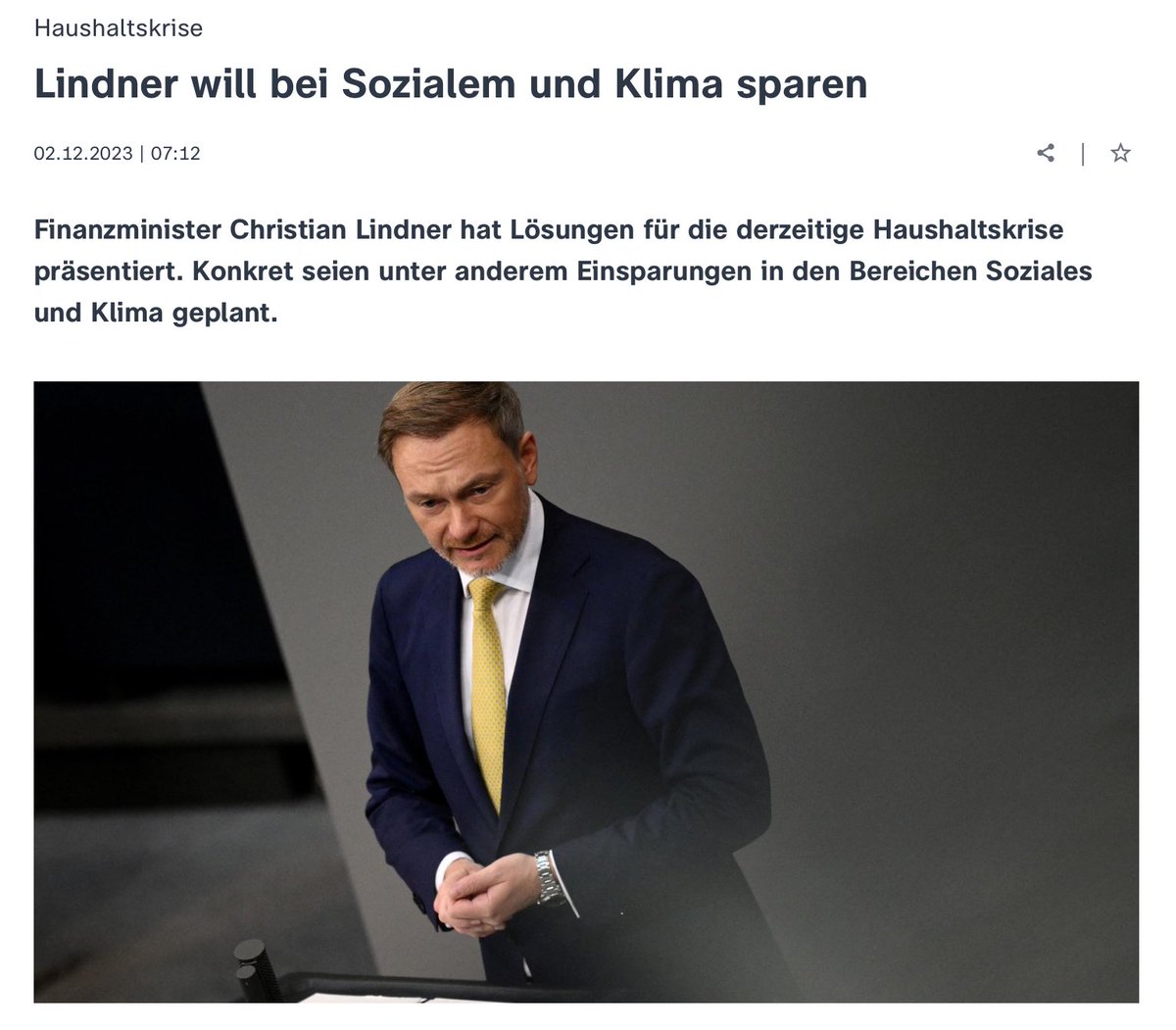 Der <a href="/Bundeskanzler/">Bundeskanzler Friedrich Merz</a> sollte diesen Mann sofort entlassen!