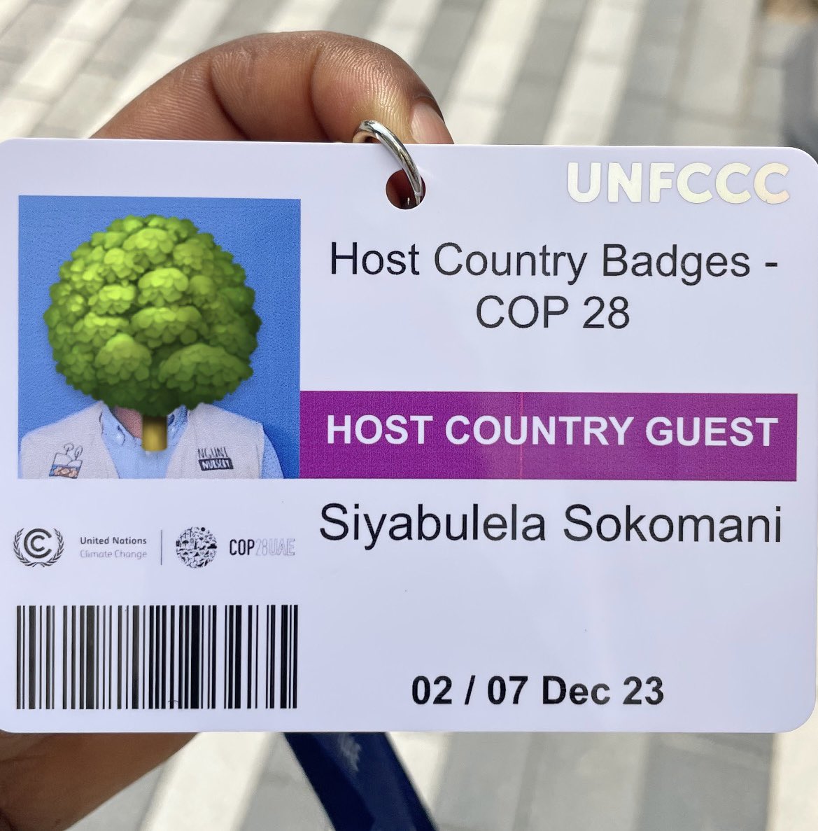 Excited to represent @NguniNursery at #COP28 for the next few days, showcasing our climate change initiatives! 🌍 Looking forward to connecting with fellow attendees. Let’s meet and exchange ideas on making a positive impact! #ClimateAction #Sustainability #generationrestoration