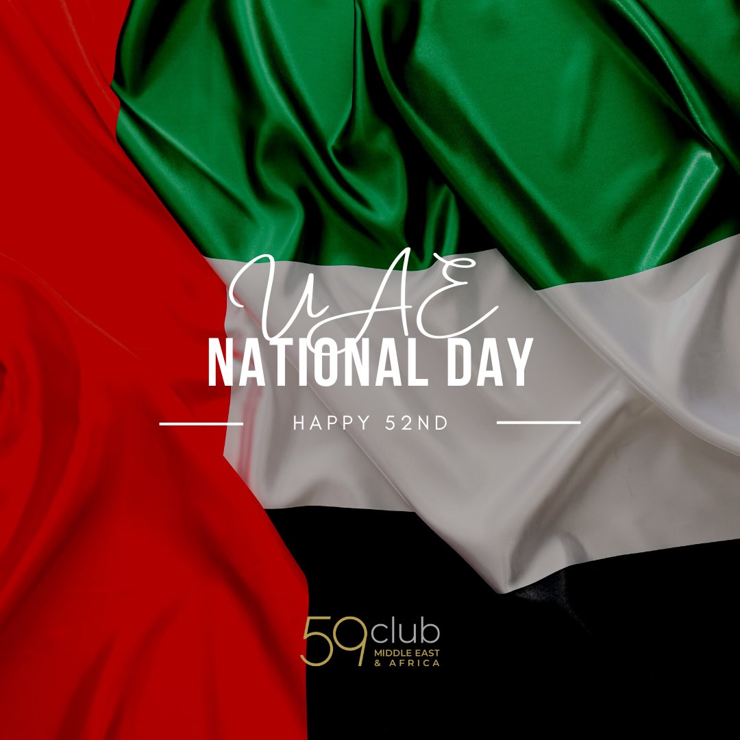 Happy 52nd UAE National Day from the team at 59club 🥳

#52ndNationalDay #UAELife #UAENationalDay #UAENationalDay52 #UAE #UAEGolf