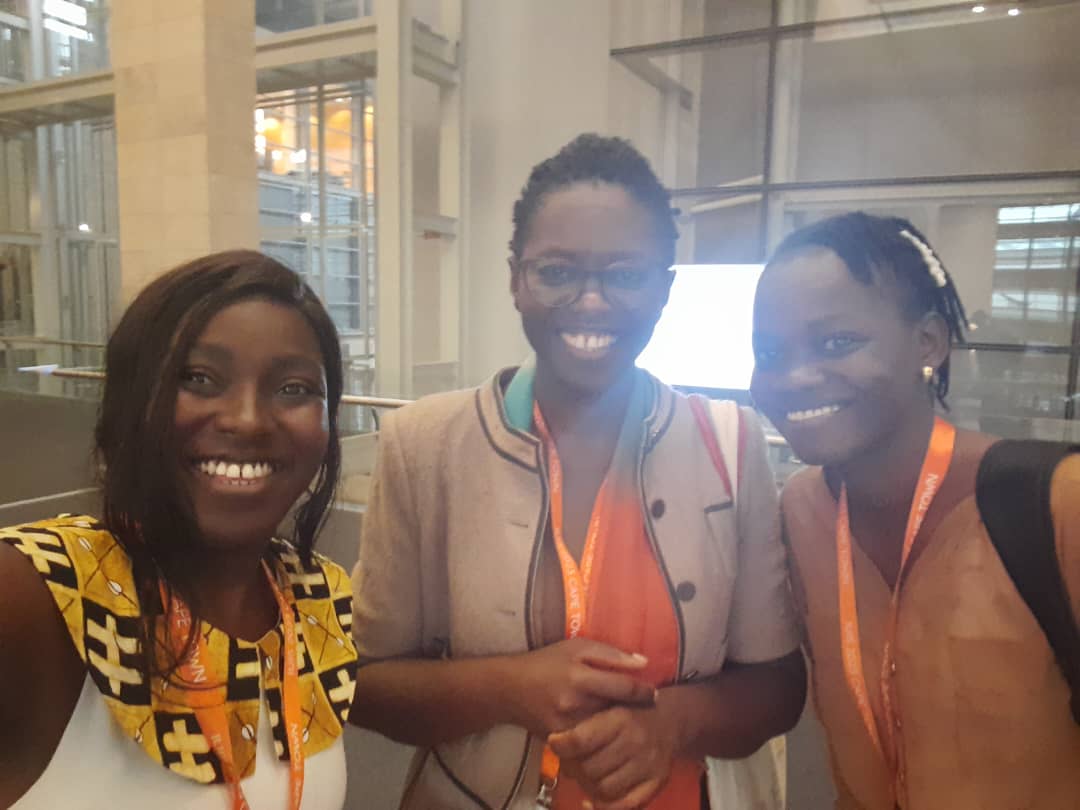 ProfTaka's tweet photo. All smiles Dr Maritha Kasambala left with colleagues at the IUIS 2923 in Cape Town. https://t.co/8u9evmZp8k