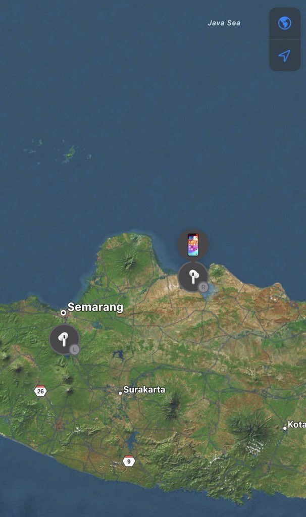 Baru nyadar ilang sebelahhh 😫