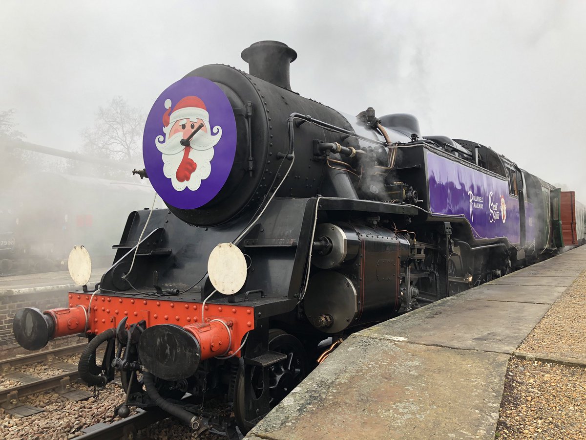 PaulBromley's tweet photo. It’s my favourite weekend of the year - stewarding on the #SantaSpecials @bluebellrailway today followed by @EmiratesFACup 3rd round draw tomorrow.

It’s the most wonderful time of the year!

🚂⚽️🎅 https://t.co/xgT0iPRnHU