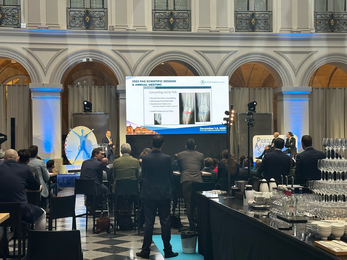 PASArthroplasty's tweet image. Day 2 of #PAS23 is moving along nicely! All of our attendees are fully engaged.