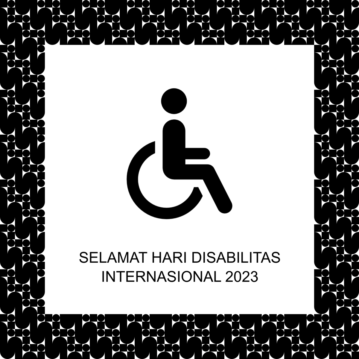 RyantamaStore's tweet photo. Keluarga Besar Ryantama Store mengucapkan Selamat Hari Disabilitas Internasional 2023

#disabilitas #haridisabilitas #haridisabilitasinternasional #haridisabilitasinternasional2023 #3desember #3desember2023 https://t.co/fnyX7nWbiF