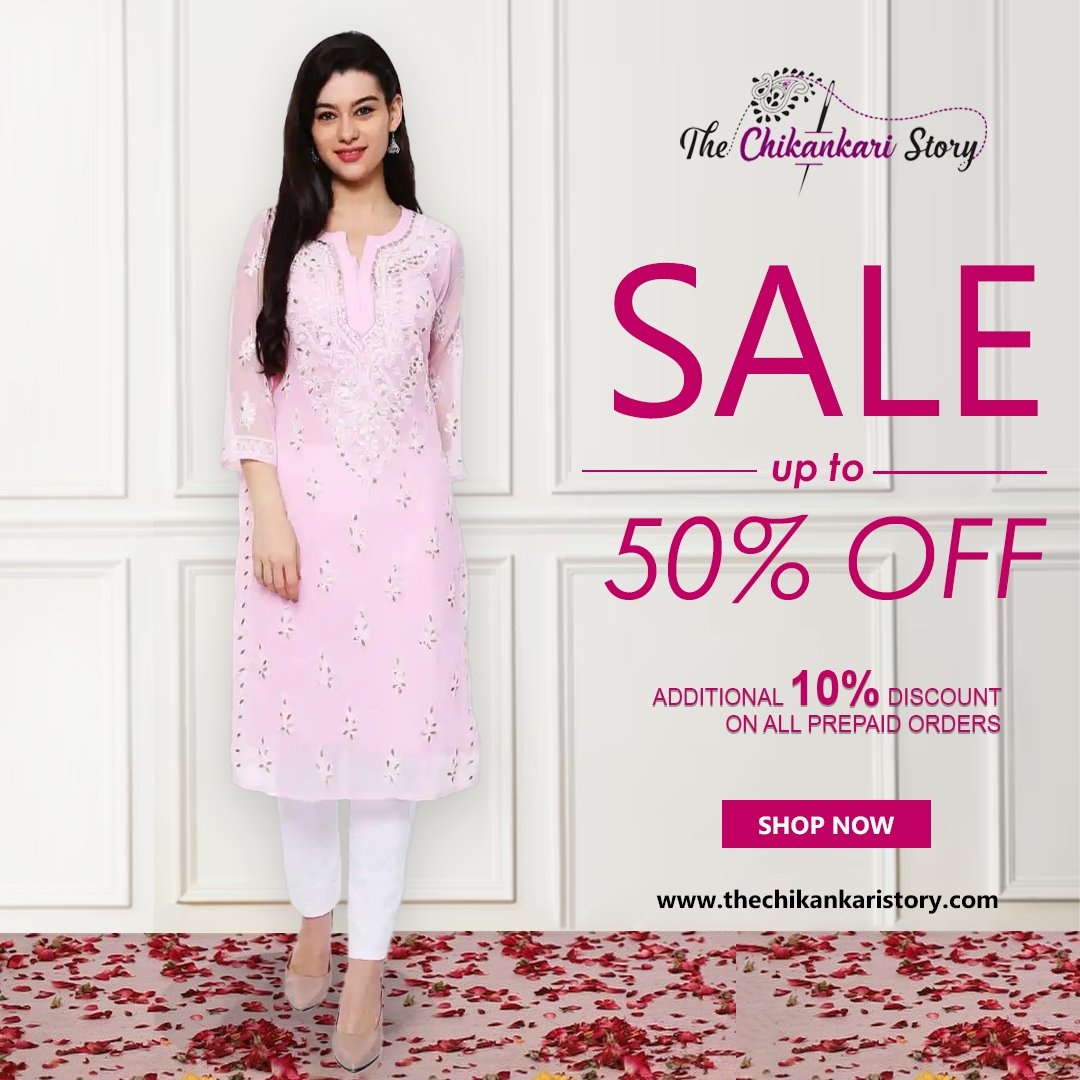 ThechikankariS's tweet photo. Lakhnawi Chikankari Pink Georgette Long Kurti with gota patti work

For More Info:- 
Call Us:- +91 8368845357
Shop Now:- https://t.co/wxalS0c24V

#chikankari #chikankariembroidery #chikan #ethnicwear #lucknow #onlineshopping #kurti #lucknowichikankari #handembroidery #chikankari https://t.co/KxWRcqCz2t