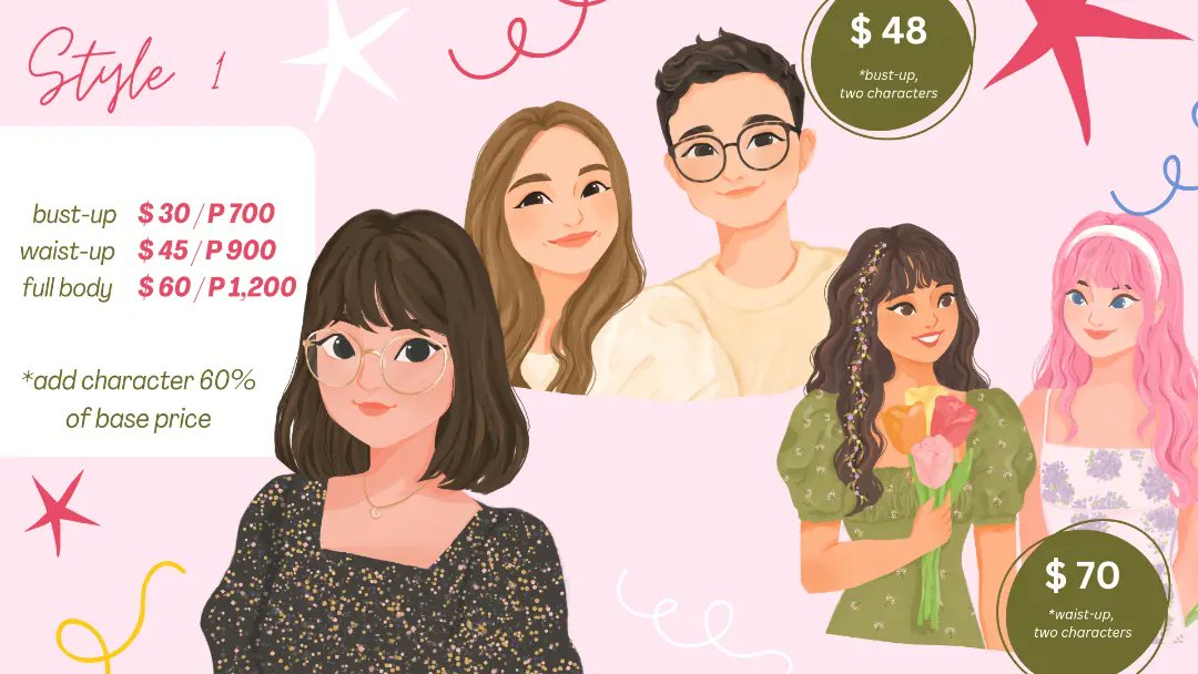 COMMISSIONS OPEN ⭐ RTs appreciated 

hello everyone! december comms slots are open 🎄☃️ check this thread for more info! ⭐

🌟 maisundaes.carrd.co
💌 yelliejart@gmail.com