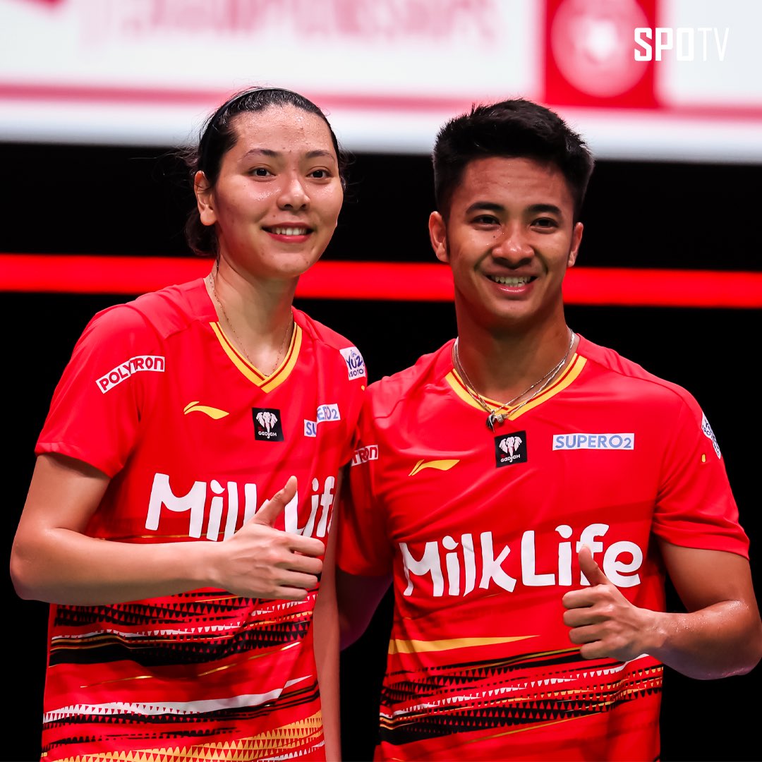 Both opponents are strong💪🏻! Indonesian duo proceed to final after beating duo from Germany in rubber set, 21-19, 19-21, 22-20

Catch the matches LIVE on SPOTV NOW app. 

#BWF #badminton #SPOTVSEA #SyedModi2023