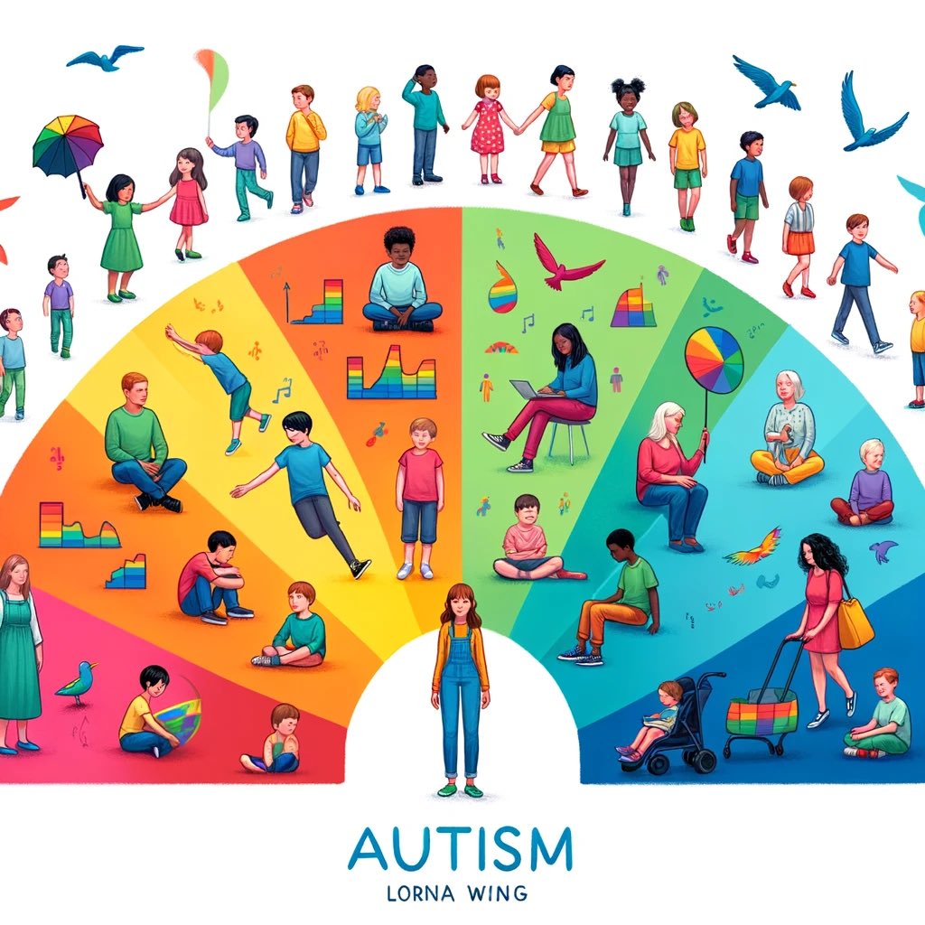 ignacioleyda's tweet photo. ‼️ El autismo según la psiquiatra británica Lorna Wing. 

⚠️ Lorna Wing, una prominente psiquiatra británica que contribuyó significativamente a la comprensión del autismo, enfatizó la naturaleza del autismo como un espectro. Su definición y comprensión del autismo incluyeron varios aspectos clave:

1.Espectro de Condiciones: Wing fue fundamental en la promoción del concepto de “espectro autista”, destacando que el autismo no es una condición única y uniforme, sino que abarca un amplio rango de habilidades y desafíos.
https://t.co/Y5ItY4c88tíada de Impedimentos: Junto con su colega Judith Gould, Wing identificó la “tríada de impedimentos” característica del autismo, que incluye dificultades en la interacción social, la comunicación, y la imaginación/flexibilidad de pensamiento.
3.Continuo de Habilidades y Desafíos: Subrayó que las personas en el espectro pueden mostrar un continuo de habilidades y desafíos, y que incluso dentro de un mismo individuo, estas habilidades pueden variar considerablemente.
4.Inclusión del Síndrome de Asperger: Wing fue instrumental en reconocer el síndrome de Asperger, descrito por Hans Asperger, como parte del espectro del autismo. Esto amplió la comprensión del espectro para incluir a individuos con habilidades lingüísticas y cognitivas preservadas o avanzadas, pero con dificultades significativas en la interacción social y patrones de comportamiento repetitivos.

La contribución de Lorna Wing al campo del autismo fue transformadora, cambiando la manera en que se conceptualiza, diagnostica y apoya a las personas con TEA. Su enfoque en el espectro y en la diversidad dentro del autismo ha tenido un impacto duradero en el campo.