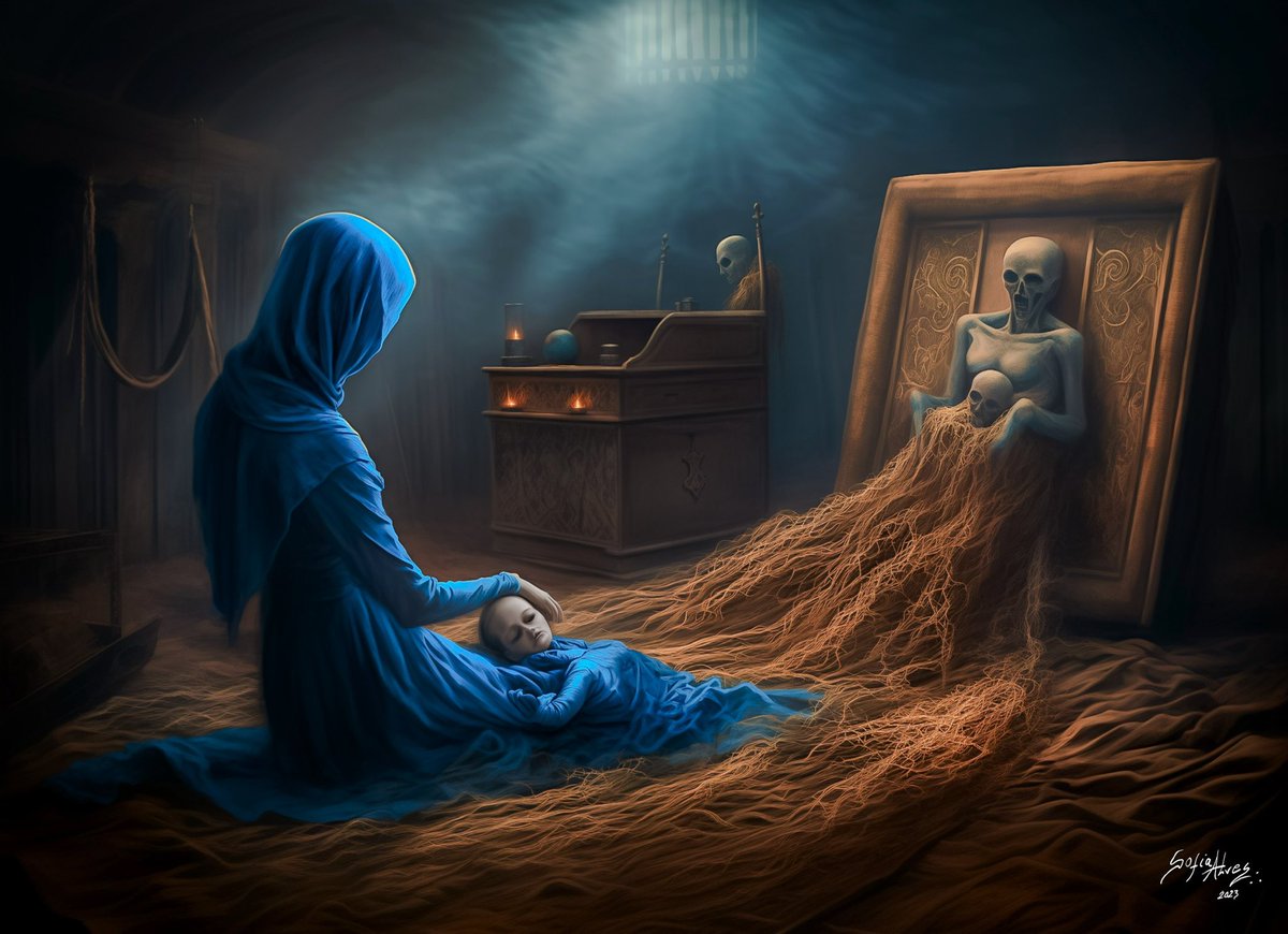 #11 Whispers of Tomorrow. “The sinister code of Nightmares” collection. a spectral reminder of the ephemeral nature of existence, a profound reflection on the inexorable passage of time and the profound impact it leaves on the human experience. <a href="/SolSeaNFT/">SolSea</a>  solsea.io/n/EVDq1ZPCPE4U…