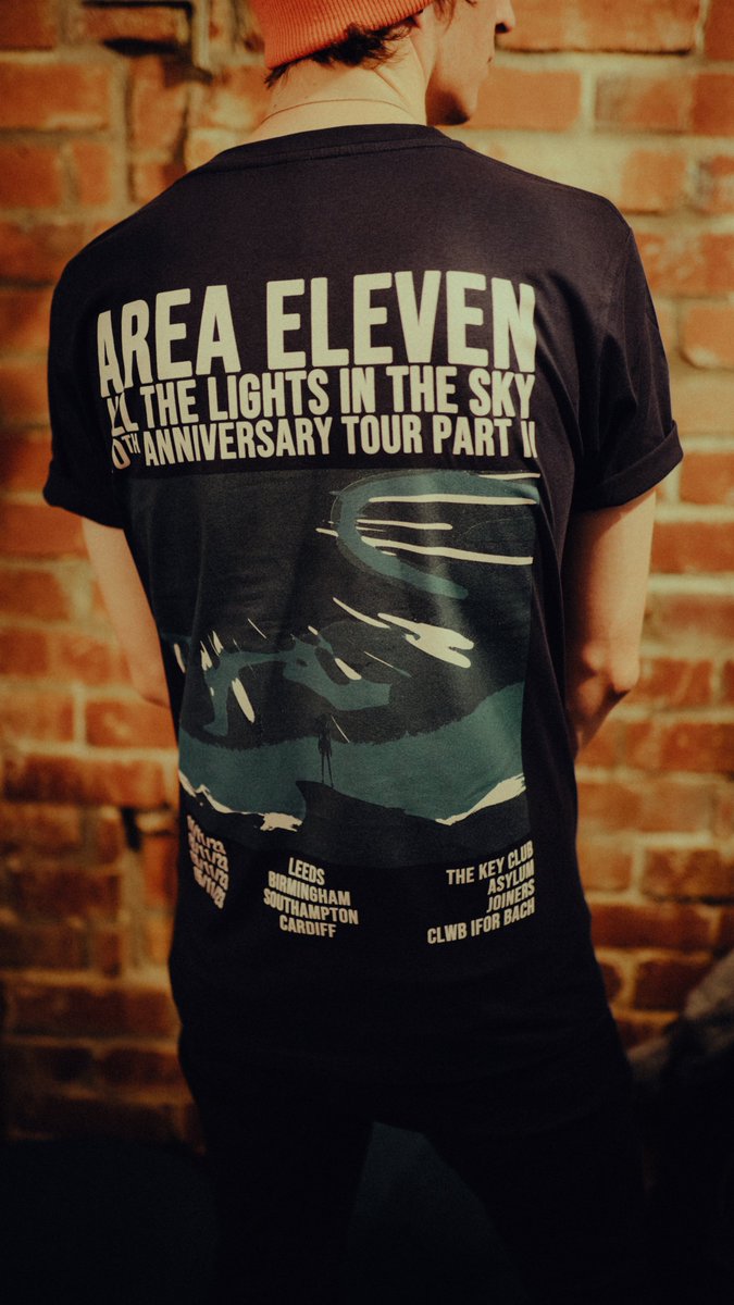 Area11Band's tweet photo. If you didn't manage to pick up this ATLITS 10 Tour tee and you want one there's literally just a handful left up on the store now! Get yours here: https://t.co/uMV2GibaEC https://t.co/PvbEnLvqFz