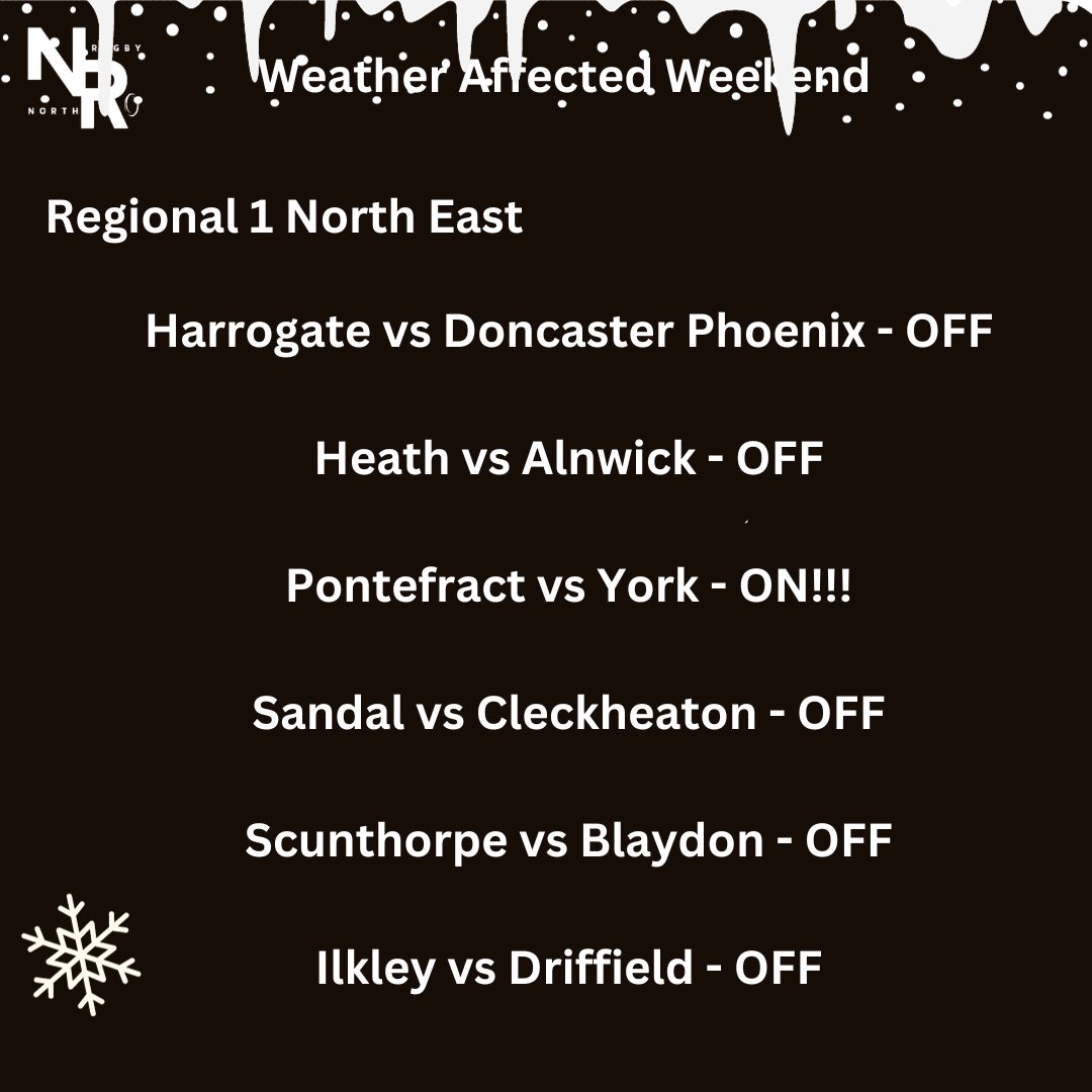 NORTH RUGBY tweet media