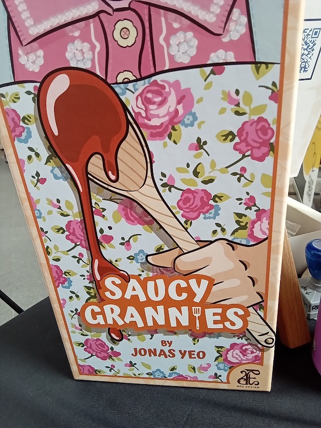 zwaingames's tweet photo. ๐ถ Just had a saucy good time with "Saucy Grannies" by #ResDesign ๐๐ต
๐ #BoardGame #SaucyGrannies #GameNight #ResDesign #ABF2023 https://t.co/3rAGmp6HYz
