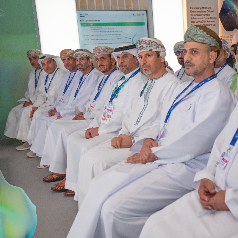 memgovom's tweet photo. افتتح معالي المهندس سالم بن ناصر العوفي وزير الطاقة والمعادن: جناح السلطنة المشارك في  # COP28بإمارة دبي، والذي يستمر حتى 12 ديسمبر 2023م.

#عمان_مستقبل_مستدام