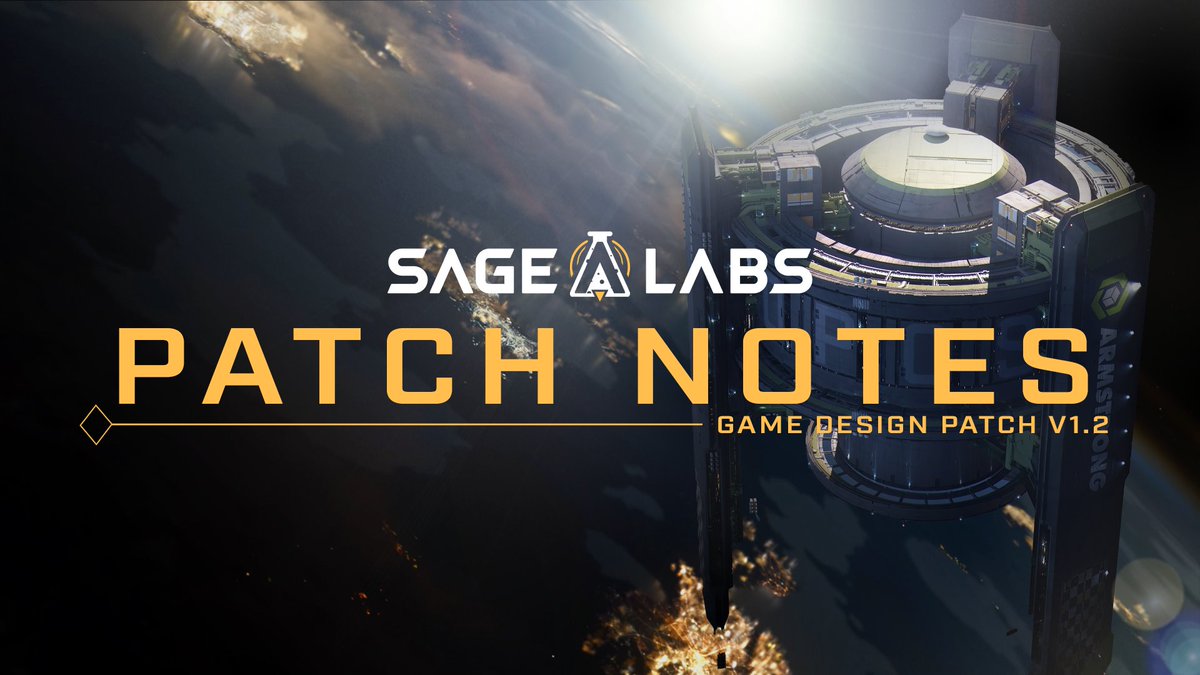 Game Design Patch V1.2 is LIVE for SAGE Labs!

Including:
🔹 Adjusted extracting emission rate with proportional R4 burn reduction
🔹 Reloaded select redemption recipes
🔹 Updated ATLAS fee when crafting

Head to the #patch-notes channel in Discord.gg/staratlas for full notes!