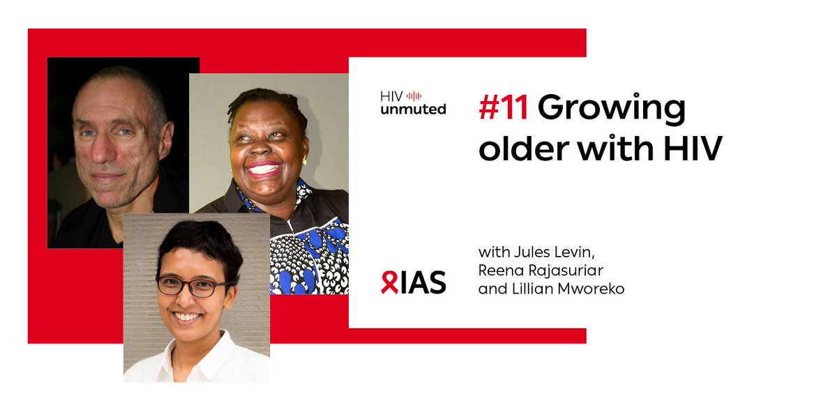 🎧 Have you listened to the special #WorldAIDSDay #HIVunmuted #podcast episode? 

Join @FemiOke @JulesLevin @ReenaRajasuriar & @lmworeko as they examine a topic that is often overlooked: growing older with #HIV. 

Listen now! #PutCommunitiesFirst open.spotify.com/episode/5kVxEK…