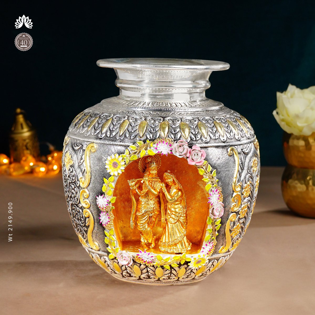 KrishnaSilver36's tweet image. ►WhatsApp Us:wa.link/bxtv             ►Call/Video Call+918499011111   
These artifacts stand as a class in themselves, embodying unparalleled craftsmanship and aesthetic finesse
►Explore our Latest Collection instagram.com/krishna.houe.o… #Krishnasilver #silverkalash